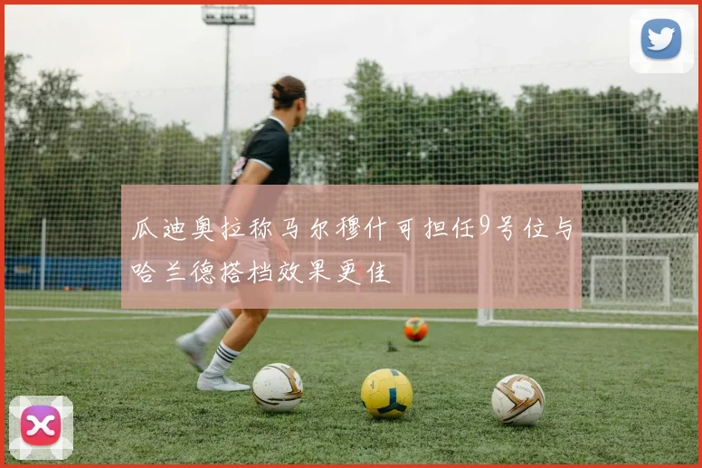 瓜迪奥拉称马尔穆什可担任9号位与哈兰德搭档效果更佳
