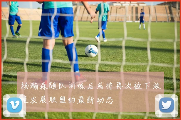 杨瀚森随队训练后或将再次被下放至发展联盟的最新动态